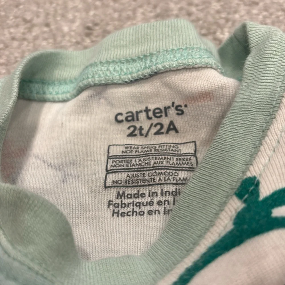 Carter's Pajama Set with Snowman